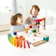 Конструктор-лабиринт Hape Marble Run Множество дорожек 50 элементов (E1102) - изображение 2