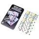 Настільна гра Доміно Double Six Dot Dominoes Set Black у жерстяному боксі - зображення 2