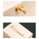 Шкатулка Casegrace SP-01111 Champagne 17*12*12,5 см для украшений и ювелирных изделий трехуровневая с зеркалом - изображение 3