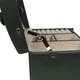 Шкатулка Casegrace SP-01111 Green 17*12*12,5 см для украшений и ювелирных изделий трехуровневая с зеркалом - изображение 4