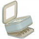 Шкатулка Casegrace SP-01167 Blue для украшений и ювелирных изделий с зеркалом - изображение 4