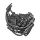 Кожаный браслет Rockway Стимпанк черный (bsp-44) (00000005786) - изображение 1