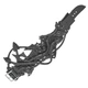 Кожаный браслет Rockway Стимпанк черный (bsp-44) (00000005786) - изображение 2