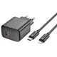 Комплект зарядного устройства Hoco CS22A Value 1USB-C PD/QC 30W Type-C to Lightning Black (33609_3210137) - изображение 5