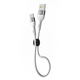 Кабель usb ridea rc-xs51 x-silicone type-c 3a 0.25m белый - изображение 1
