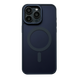 Чехол для iPhone 15 Pro Fruct OC Matte Case с Magsafe Navy - изображение 1