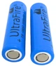 Акумулятор комплект 2 штуки 18650 3.7 V 3500 mAh реально біля 3000 mAh батарея літій-іонна Li-Ion UltraFire - зображення 4