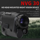 Комплект - монокуляр ночного видения NVG30 Wi-Fi 940nm + шлем ABS-пластик + крепления Черный (Kali) KL650 - изображение 6