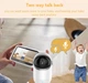 Відеоняня Baby MonitorVB802 з датчиком звуку, нічне бачення + термометр, радіоняня, няня - зображення 4