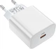 Зарядное устройство Hoco C76A Plus 20W (FCP AFC PD3.0 QC3.0) порт 1xTypeC White (36683) - изображение 3