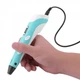 Мастерство в вашей руке: 3D Pen-3 с LCD дисплеем и 10 трафаретами Синяя - изображение 3