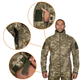 Мужская куртка Camotec "Phantom System" SoftShell на микрофлисе пиксель размер S - изображение 4