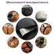 Самоклеюча екошкіра у рулоні 1.37*1m*0.5mm BLACK (D) SW-00001358 - зображення 6