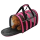 Сумка перенесення для котів та собак 49x28x27 см CosmoPet CP-46 L Pink - зображення 4