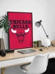 Постер баскетбольного клубу Чикаго Буллз / плакат Chicago Bulls / баскетбол - зображення 1