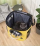 Рюкзак для переноски кошек и собак CosmoPet CP-04 с иллюминатором 36 х 29 х 25 см Желтый - изображение 5