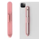 Силіконовий тримач для Універсального стілуса, Apple Pencil 1 або 2 на магніті Рожевий - зображення 2