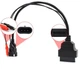 Переходник для сканера OBD2 3 pin Chery Amulet (Амулет), Tiggo (Тиго), QQ, Fiat (Фиат), Lancia, Alfa Romeo (608501975) Черный - изображение 2