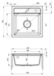 Кухонна мийка Deante Zorba ZQZ_G103 - зображення 2