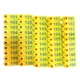 Ушные бирки BauTech для идентификации животных 0-100 Жёлтый (1014-360-00) - изображение 6