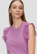 Футболка s.Oliver 2147382 XS Фиолетовая - изображение 3