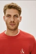 Чоловічий світшот Regular Fit H&M (57374) L Червоний - изображение 4