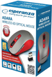 Миша бездротова Esperanza EM131R Wireless Grey-Red (EM131R) - зображення 4