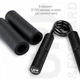 Эспандер Кистевой UP & FORWARD 130 KG Метал Black +2X PVC накладки - изображение 3