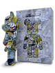 Статуэтка Bearbrick Astro BOY Colour 400% 28 см Medicom Toy Анимированный комикс - изображение 3
