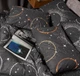 Набір наволочок Moon&Star Бязь Gold Люкс Cosmic Glow 60х60 2 шт (MS-840000718) - зображення 4