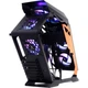 Корпус QUBE STALKER Black-Orange + Набір кабелів для блоку живлення Black-Orang (STALKER_FMBU3) - зображення 2