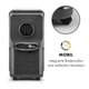 Фреоновий Мобільний Кондиціонер Klarstein Metrobreeze New York Smart 12k, 12000 BTU, 3,5 кВт, білий - изображение 6