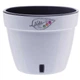 Горшок с автополивом Santino ASTI 18 л белый-черный (AST180WHT/BL) - изображение 1