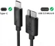Кабель передачи данных для внешних жестких дисков USB Type-C - USB Micro-B 23см 5 Гбит/с - изображение 1