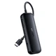 Адаптер Ugreen CM260 DisplayPort+HDMI+VGA - USB Type-C (F/M), Black (60568) - изображение 1