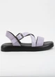 Босоножки женские Fashion 030 фиолетовые кожаные 339641_40 (25.5 см) - изображение 2