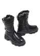 Дутики детские Fashion 8861-1A черные высокие 341758_32 (21.5 см) - изображение 4