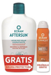 Zestaw Ecran Aftersun Mleczko rewitalizujące po opalaniu 400 ml + Spray przeciwsłoneczny Sunnique Viaje SPF 30 75 ml (8411135007376) - obraz 1