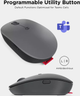 Миша бездротова Lenovo Go USB-C Wireless Grey (GY51C21210) - зображення 8
