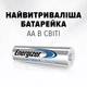 Батарейки Energizer AA Ultimate Lithium 4 шт (6429526) - зображення 2