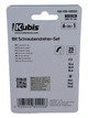 Насадки з держателем в кейсі 6шт&nbsp;Kubis&nbsp;SL 4.5.6mm PH1 PH2 PH3 CrV6150 HPC51-54 (02-08-0200) - зображення 2