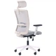 Кресло AMF Uran White HR сиденье Нест-19 SL-01 Серый - изображение 3