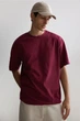 Футболка H&M Loose Fit L бордовий 1003662056 - зображення 1