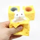 Детская игрушка антистресс сжималка Мышка в сыре, Белый - изображение 7