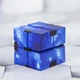 Антистресс кубик Бесконечный космос, 7,3x3,6x1,8см, Голубой - изображение 4