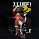 Фигурка статуэтка Луффи (Luffy) с чёрным плащом из аниме Ван Пис / One piece. - изображение 2