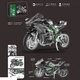 Конструктор Мотоцикл Спортбайк&nbsp;Kawasaki 612 деталей Черный - изображение 10
