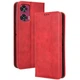 Чехол-книжка Deexe Retro Style для Motorola Edge 50 Fusion - Red - изображение 1