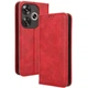 Чехол Deexe Retro Style для Xiaomi Poco F6 - Red - изображение 1