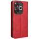 Чехол Deexe Retro Style для Xiaomi Poco F6 - Red - изображение 6